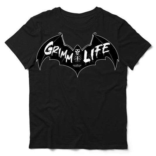 Bat Skeleton Grimm Life Shirt (GLOW IN THE DARK)